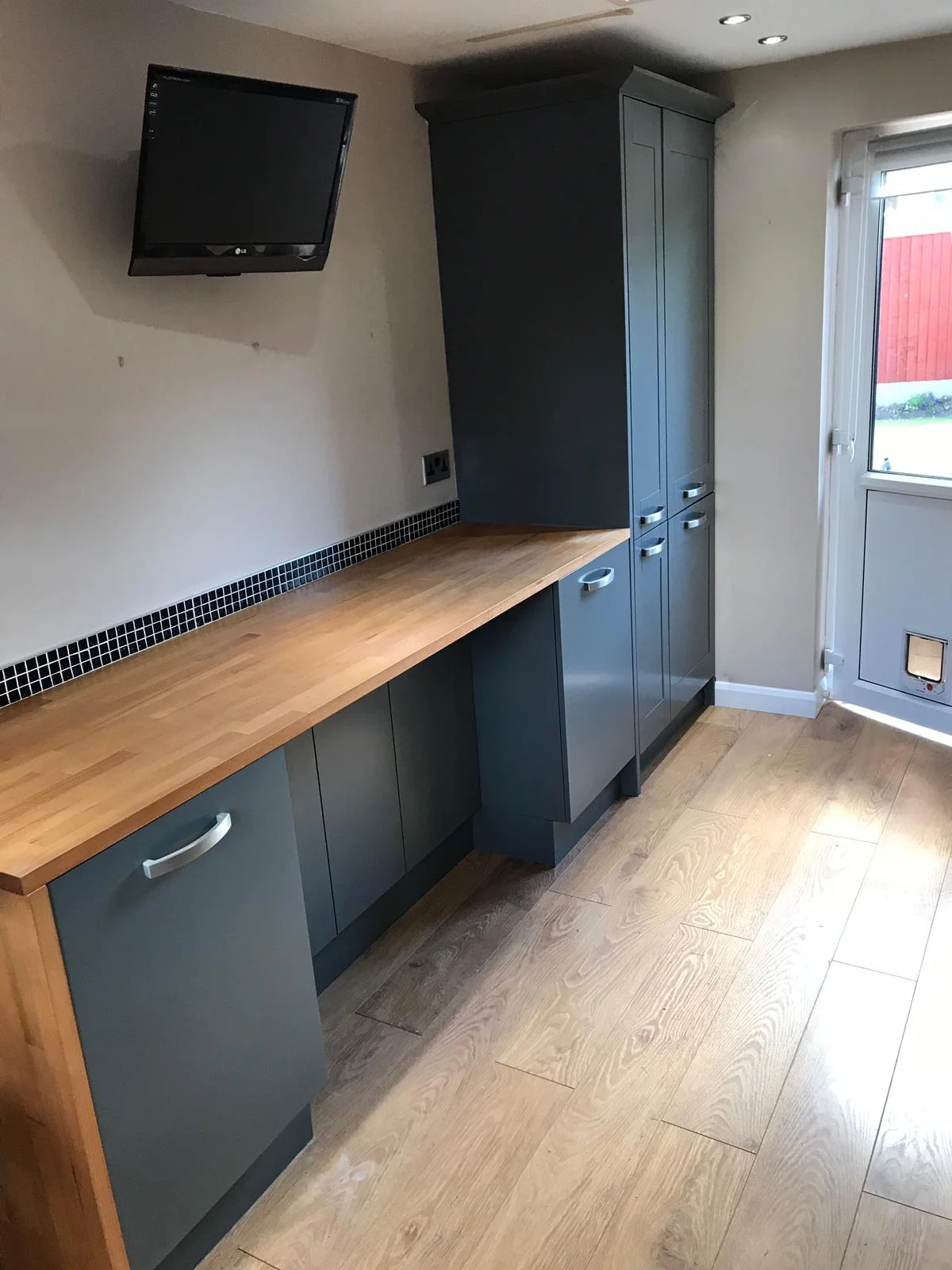 Kitchen Unit Spray Painting — Professional Spray Painters in Leeds