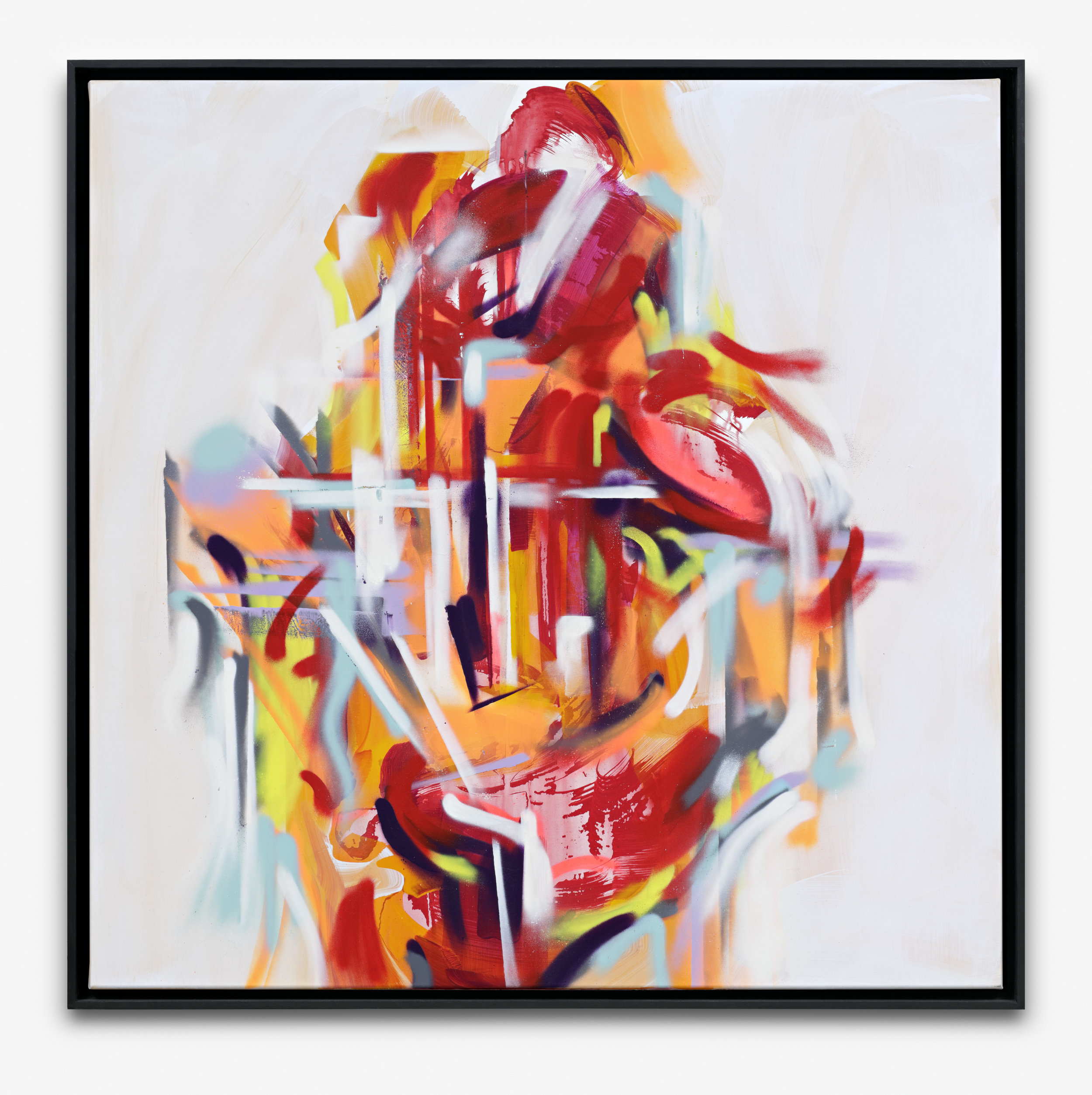 Untitled , 2019, 100 cm x 100 cm, acrylic on canvas