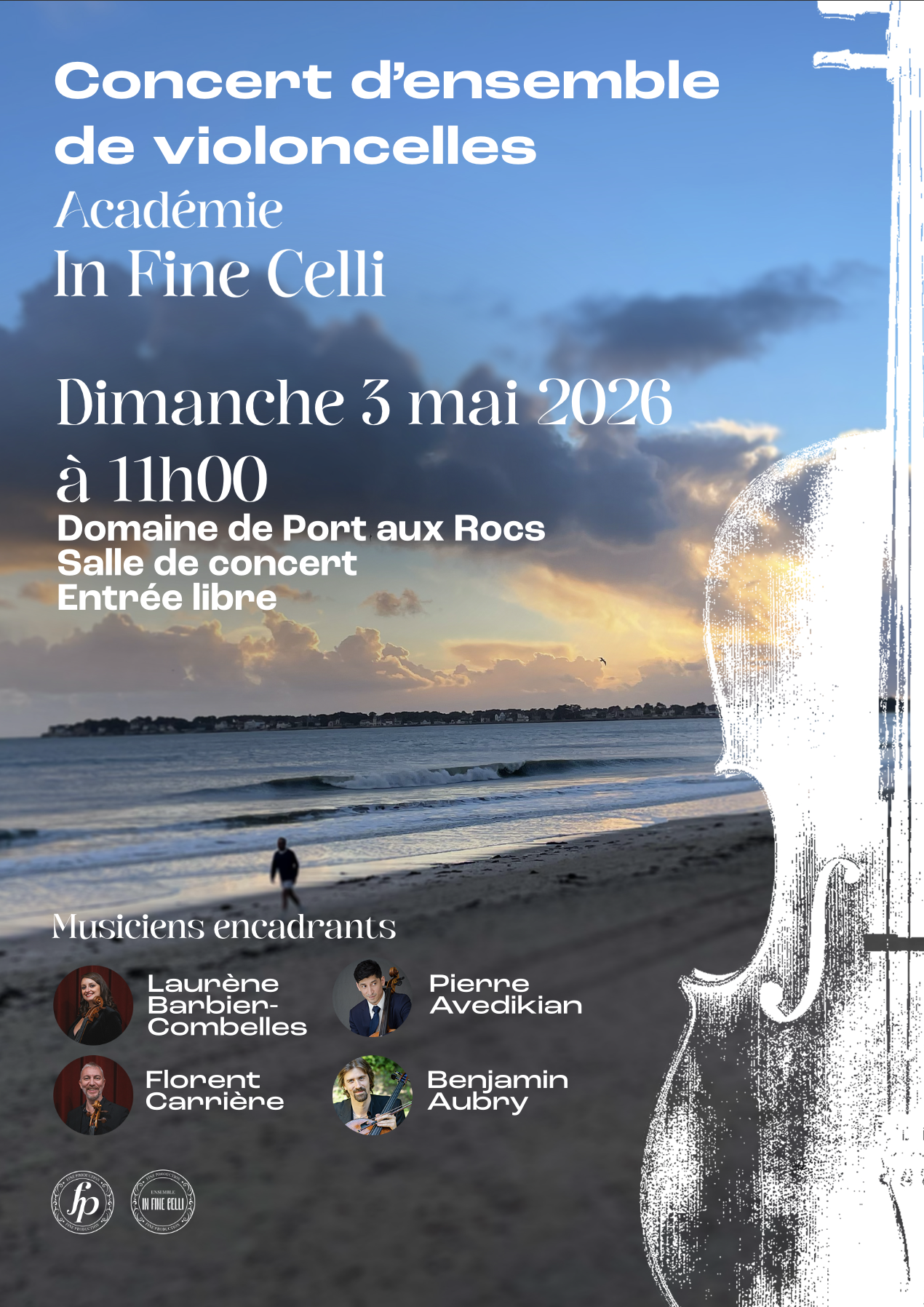 Concert de l'Académie d'ensemble de violoncelles - In Fine Celli 