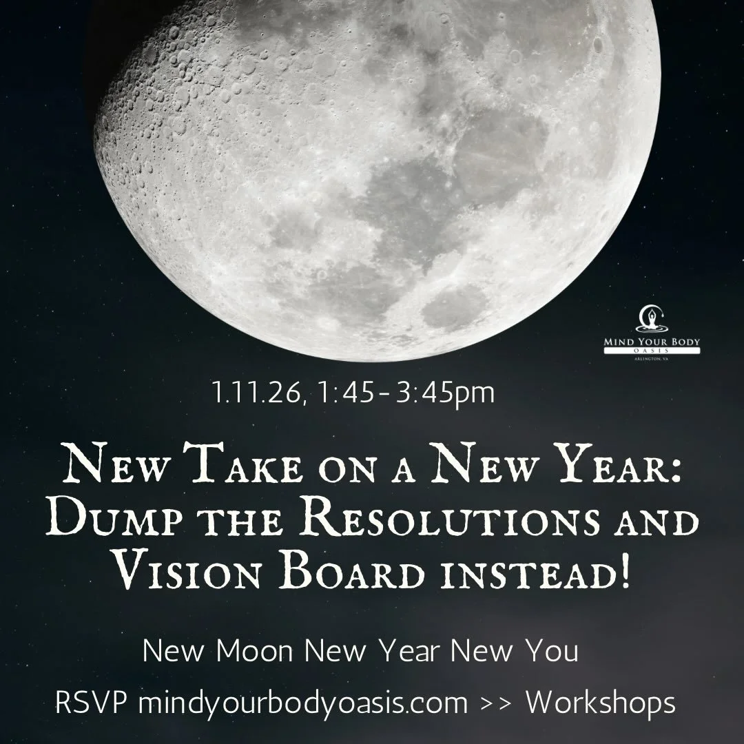 Want to visually create your new year?  Join us this weekend for just that!  We provide everything and provide your cork board or poster board!  RSVP on the website under workshops by Saturday 5pm!
Swipe >> for our upcoming events and specials!