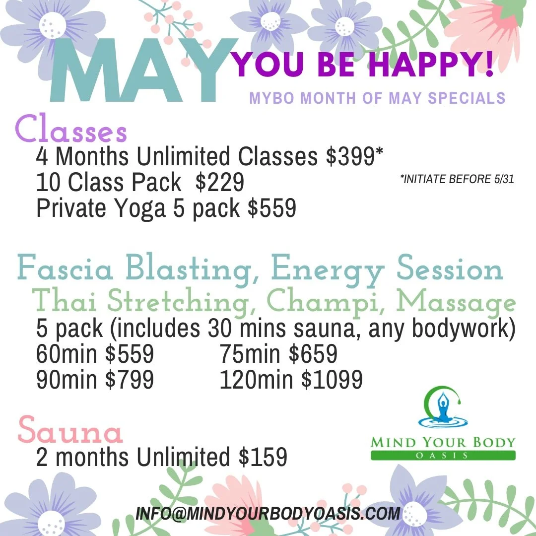 May is almost over!  This weekend we have some water and yoga fun.  Message to come!
Check out June events! 
Come flow. 🙏💗
