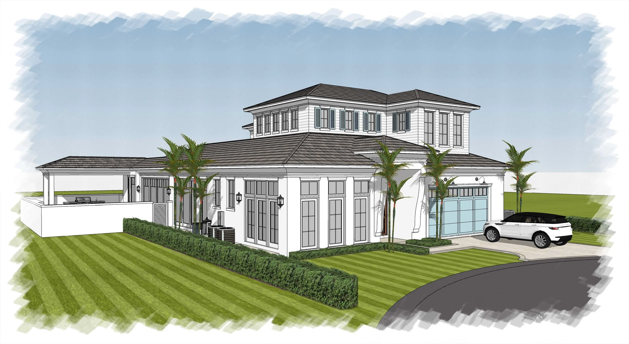 Front Left Elevation