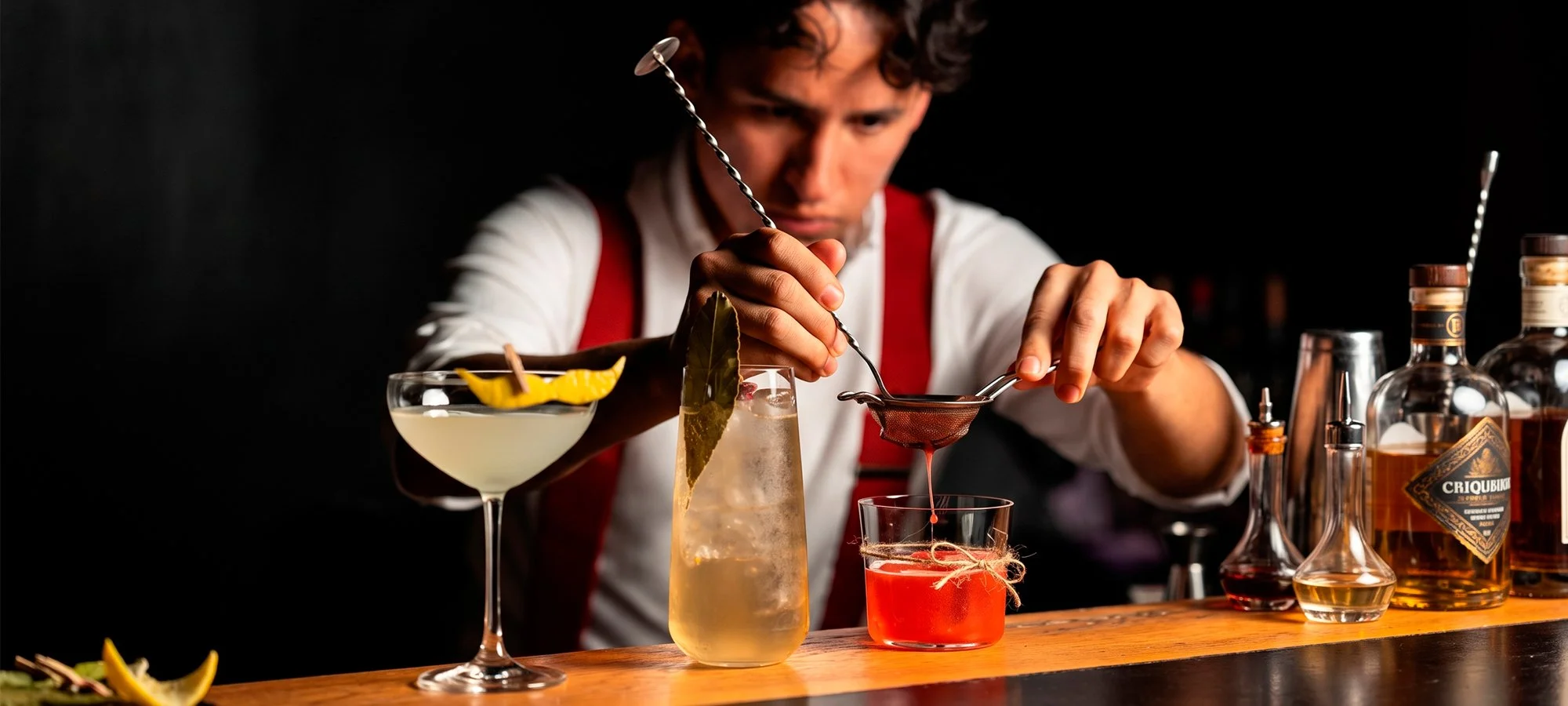 Omakase de Líquidos: Gamificación en Barra y Mixología a Ciegas