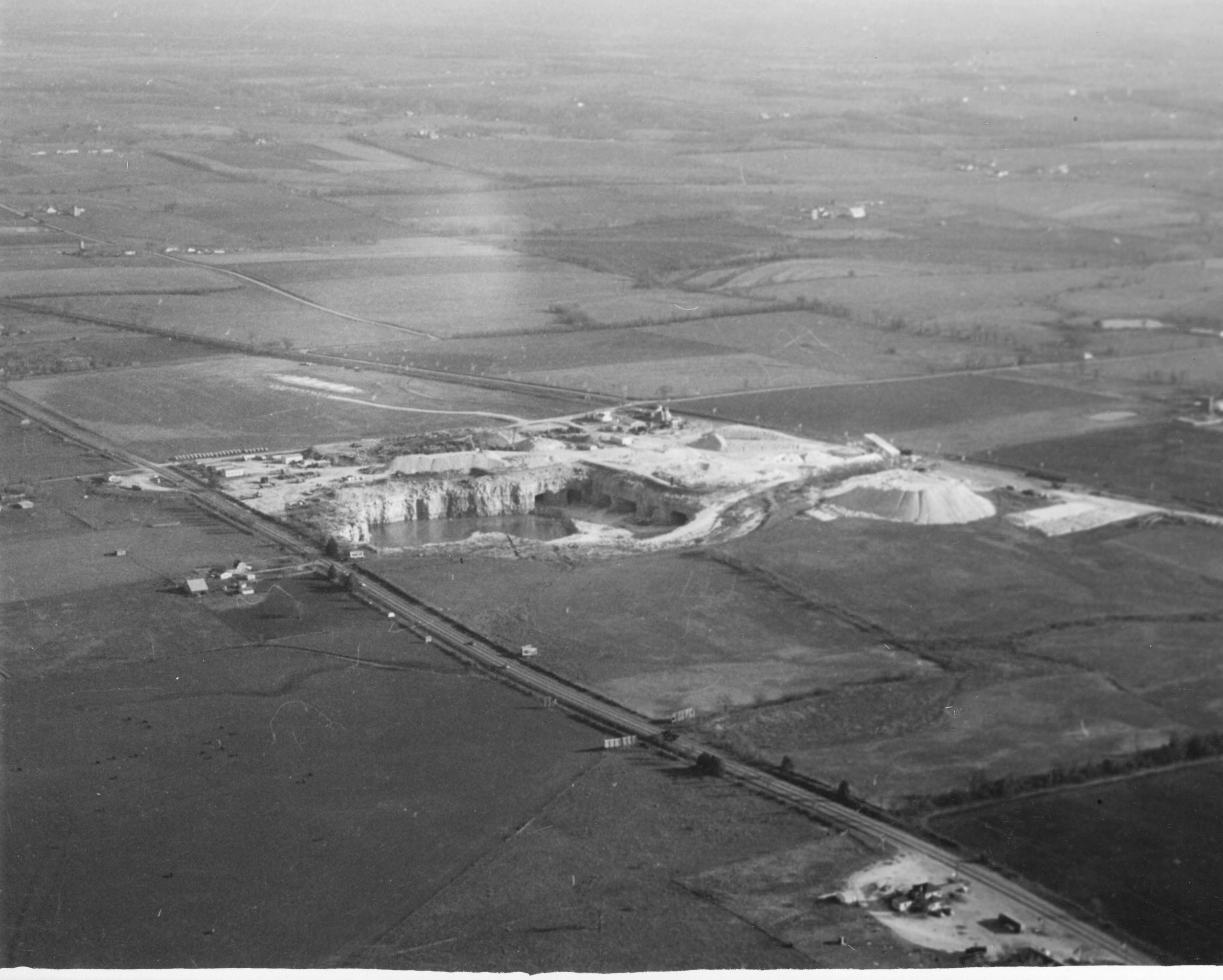  Now the north entrance to Springfield Underground, the quarry provided crushed limestone products to the construction and agricultural markets. 