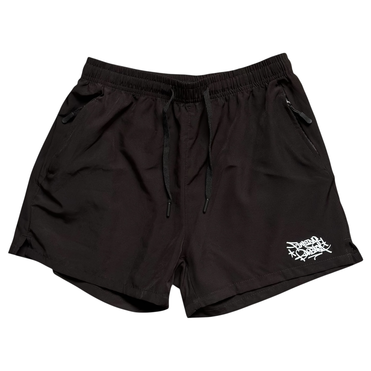 Finding Barbara Black Running Shorts