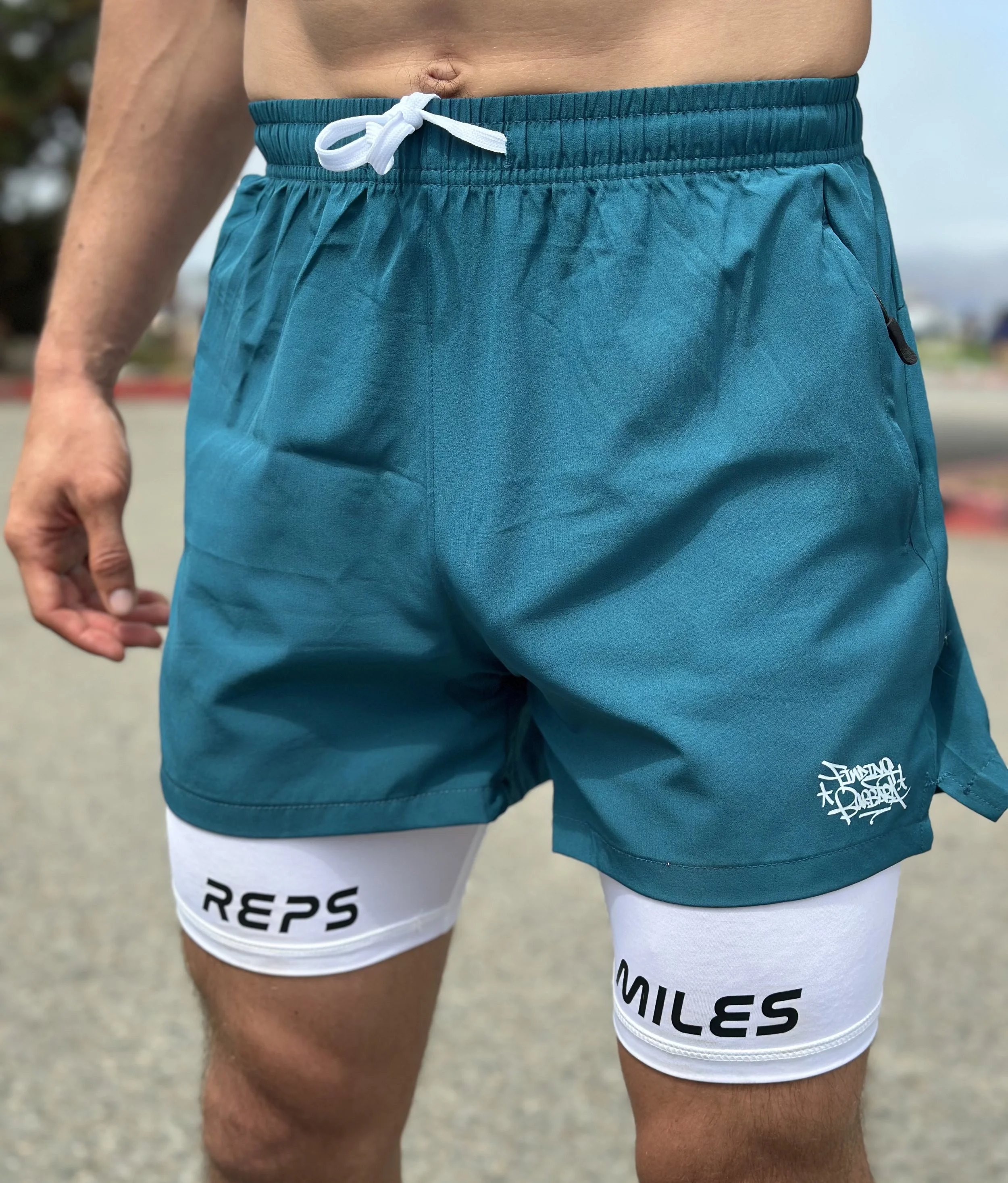 Finding Barbara Reps & Miles Running Shorts