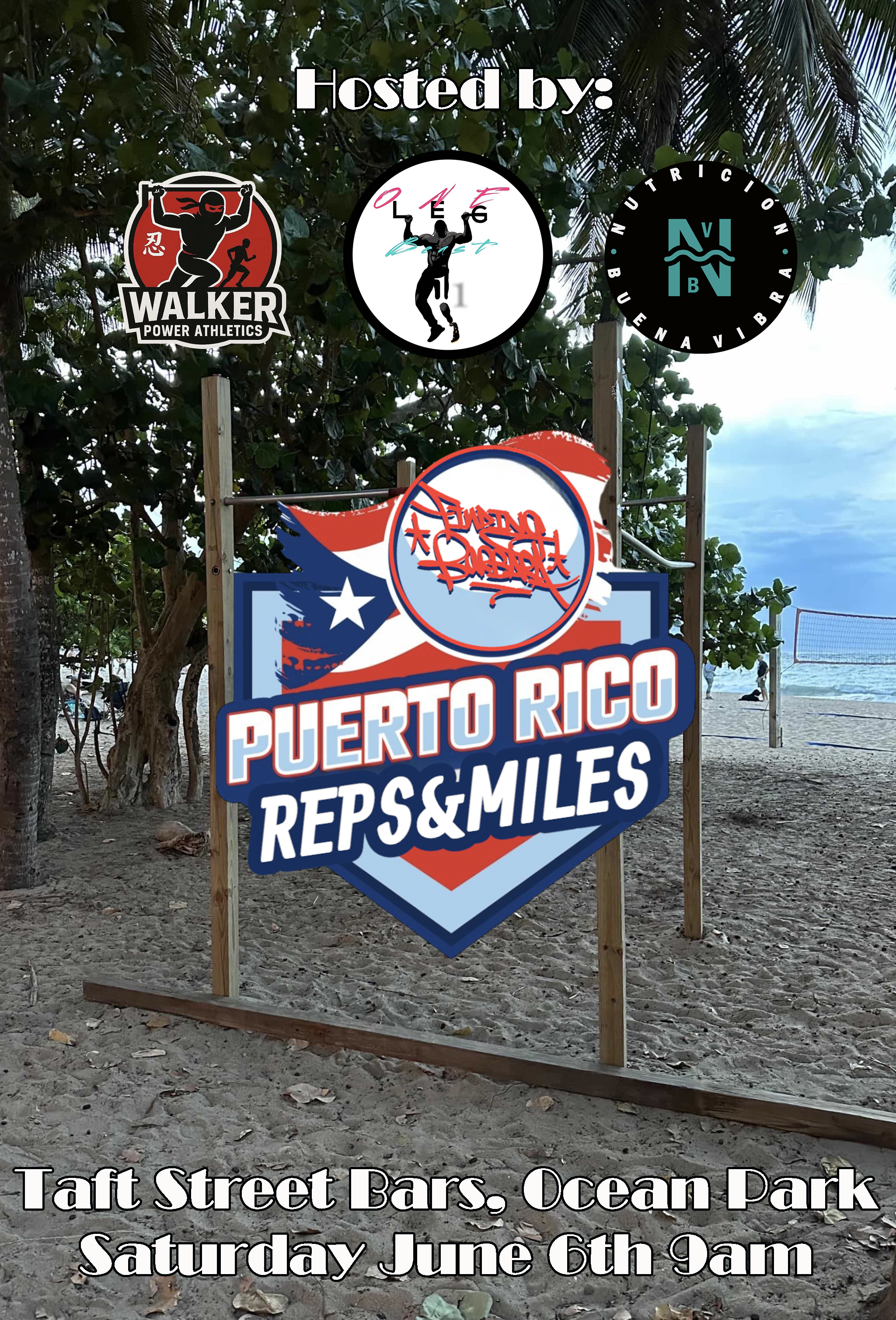 Finding Barbara Reps & Miles Puerto Rico 2026 Qualifier Flyer