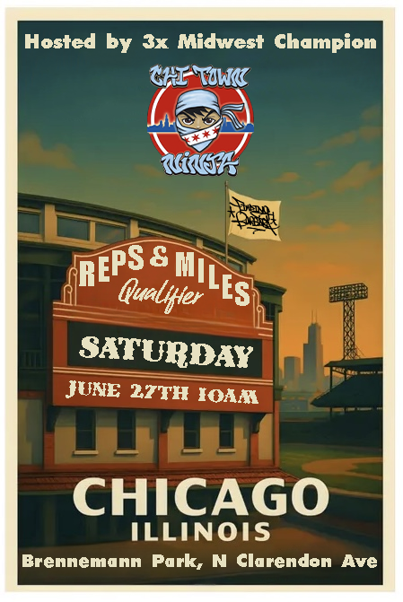 Finding Barbara Reps & Miles Chicago Qualifier Flyer