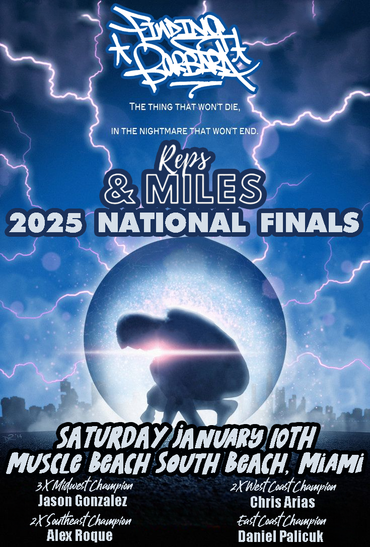 Finding Barbara Reps & Miles 2025 National Final  Flyer
