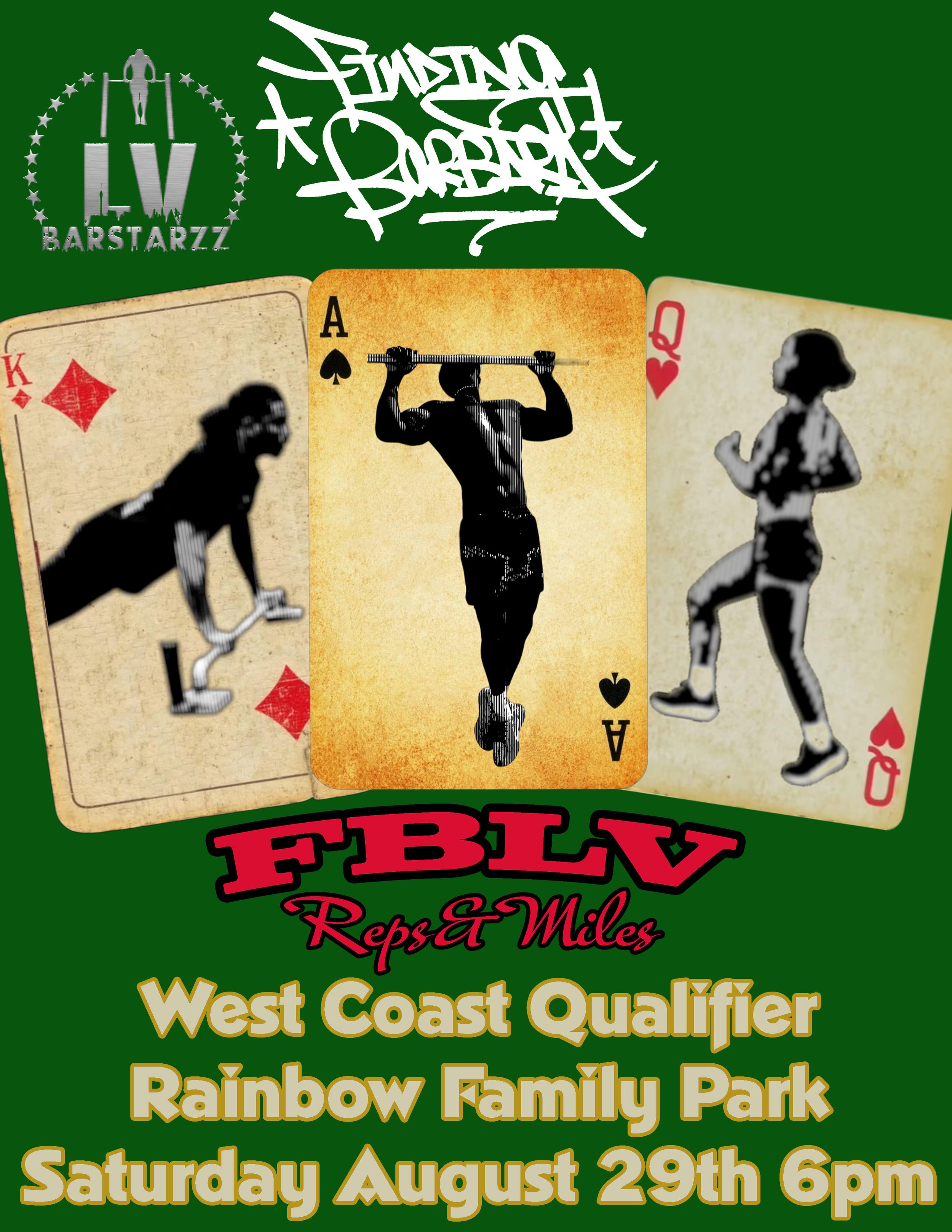 Finding Barbara Reps & Miles Las Vegas 2026 Qualifier Flyer