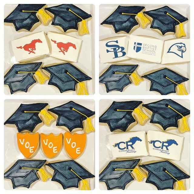 Pre-order your graduation cookies for pick up beginning May 19th. Mix of graduation caps and school logo cookies. Gluten free option. 
Spring Valley PPU. 
www.sarahsavoryandsweet.com/order