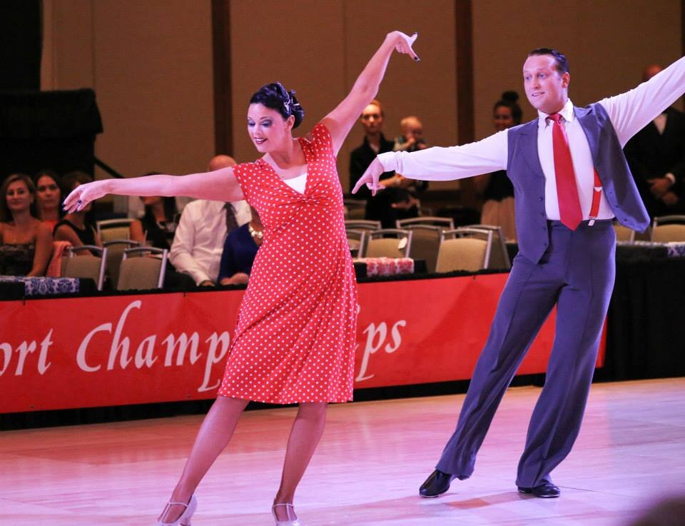 With Kelly Bartlett and Christopher Spalding at Heart of America DanceSport Championships..jpg