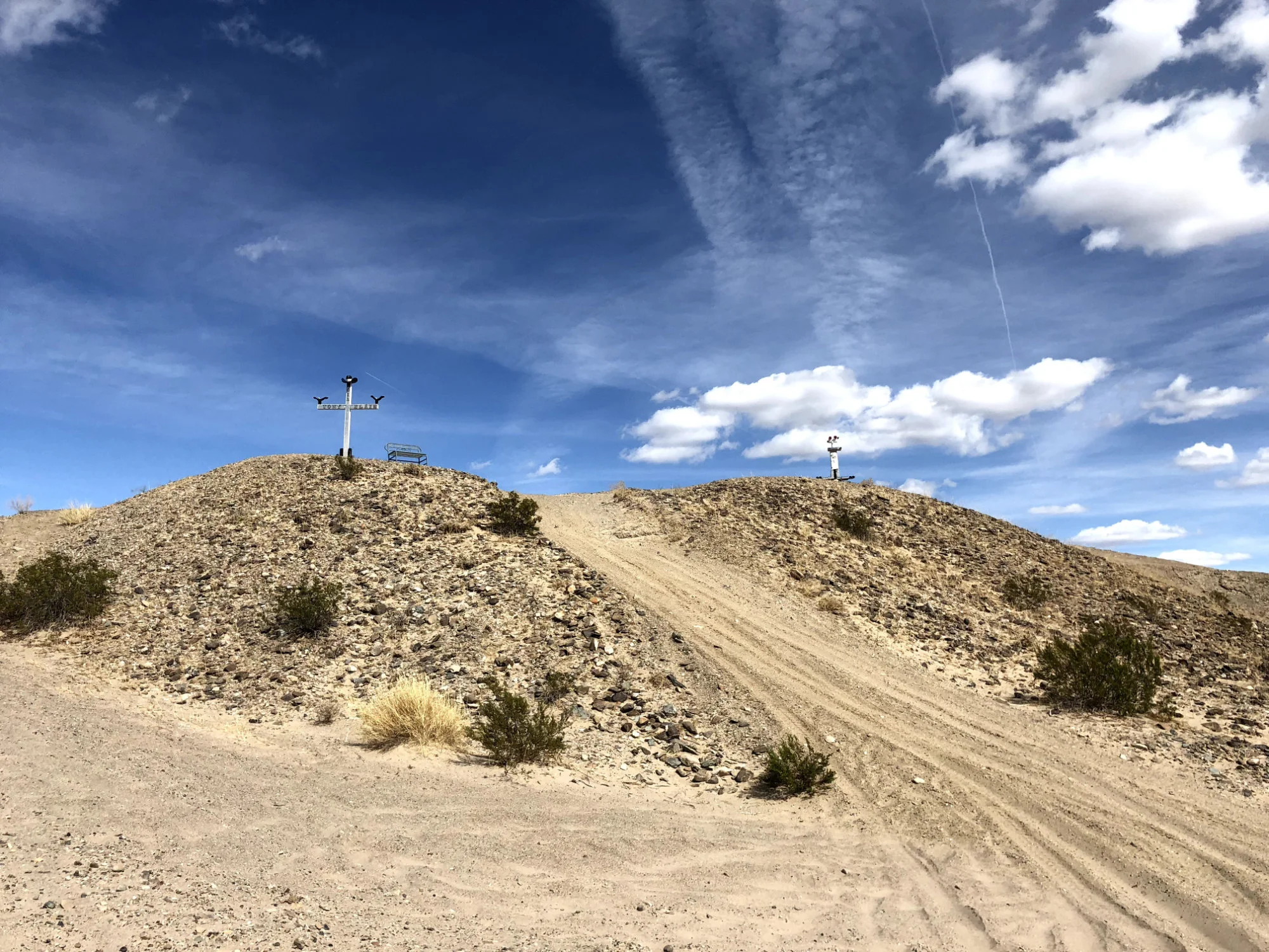 Watch out for the hill leading to the top!