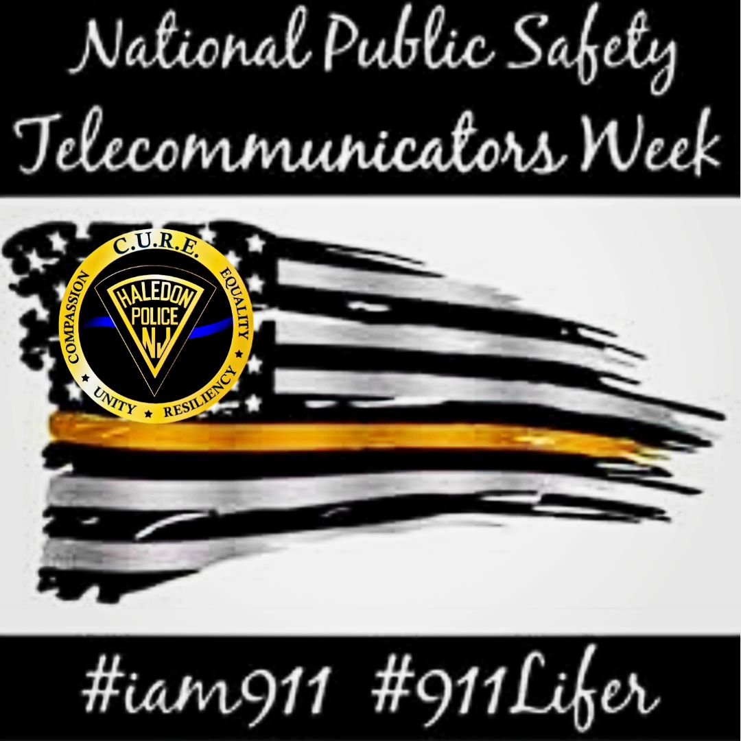 📞🚨 Happy National Public Safety Telecommunicators Week to our incredible dispatchers at the Haledon Police Department! 🌟 Your dedication, professionalism, and calm under pressure are instrumental in keeping our community safe. Thank you for all th