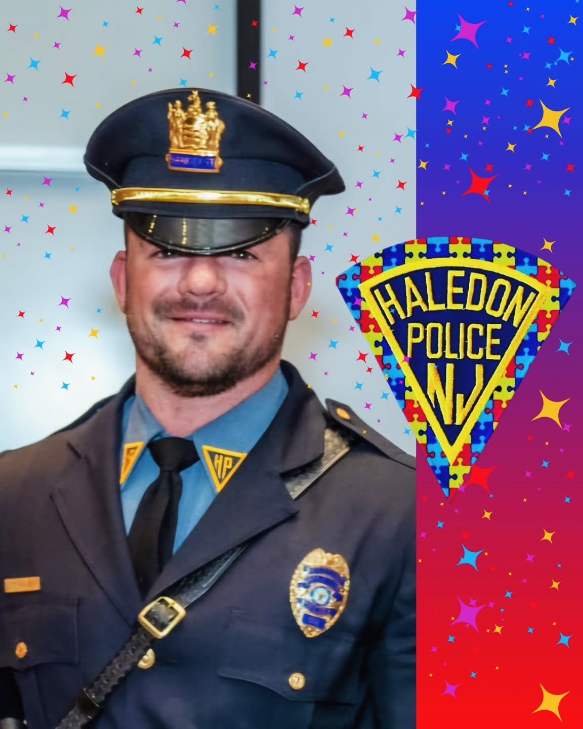 🌟 The Haledon Police Department Celebrates Autism Awareness Month and Honors Sergeant Michael Palmer🌟

As Autism Awareness Month continues, we want to highlight the extraordinary actions of Sergeant Michael Palmer, a Marine Corps War Veteran, who w