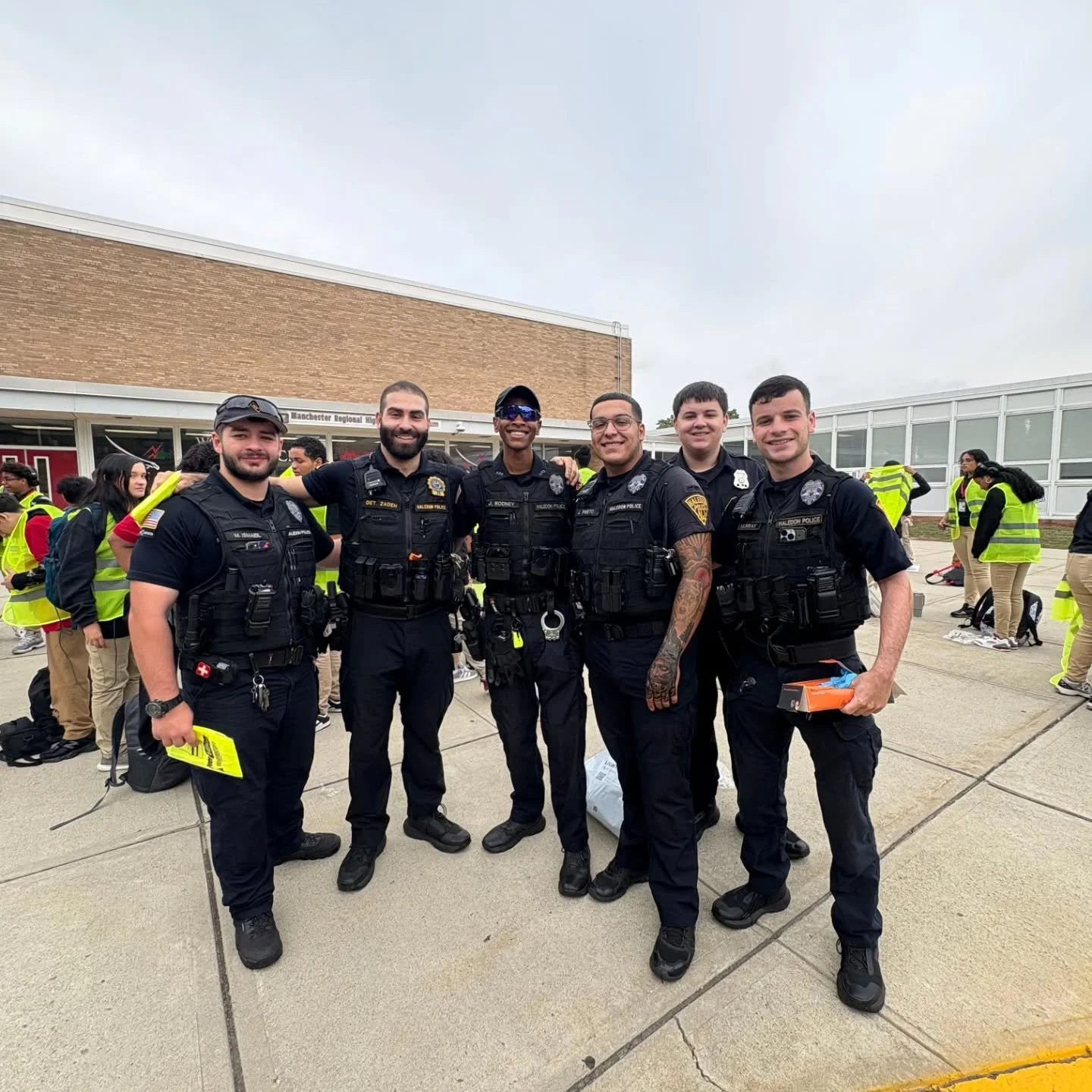 🌍✨ Last week, led by our Community and Youth Services Division, 51 students from the Manchester Regional High School Environmental Science Program hit the streets of the Borough of Haledon for our first annual &ldquo;Back to School Community Clean U