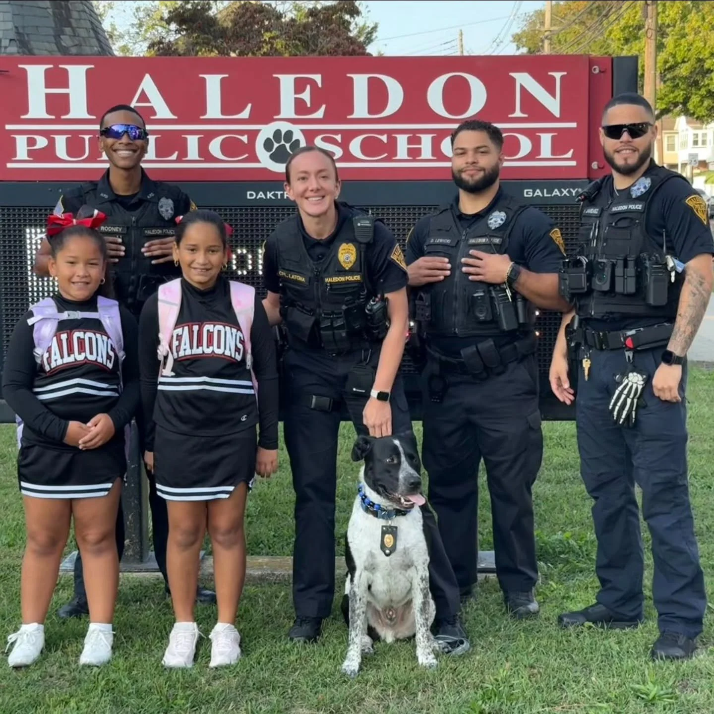 Exciting Day at Haledon Public School! 

Today, two (2) of our amazing students from Haledon Public School cashed in their Walk to School with Haledon PD Prize, which they won at the 2025 Haledon Public School Parent Teacher Association (Haledon PTA)