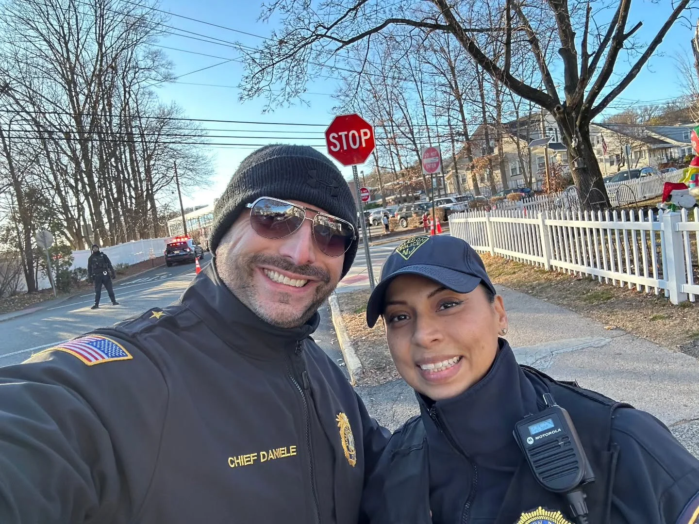 Today, Chief of Police Angelo J. Daniele spent time after-school at Haledon Public School alongside Detective/Sergeant Jessica Funes, Commander of the Haledon Police Department&rsquo;s Community and Youth Services Division.

Engaging with students, m