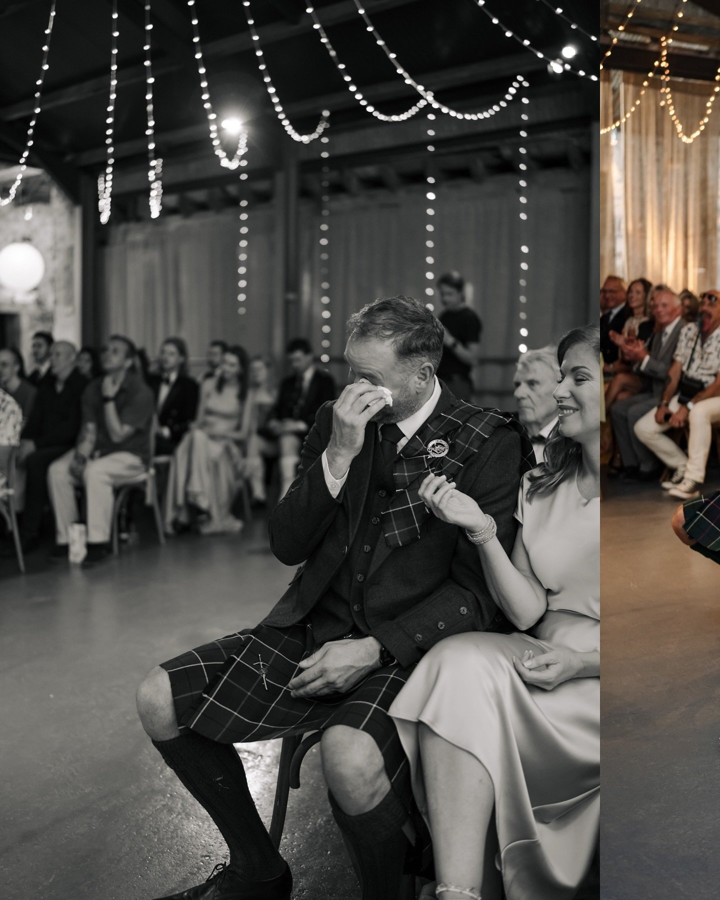 From tears, to hugs, to laughter, to kisses, to fallen ice cream and passionate singing and dancing - India and James&rsquo; wedding day really had it all🥹🖤✨

Your guests really are your greatest accessory to your day! Choose them wisely- pick the 