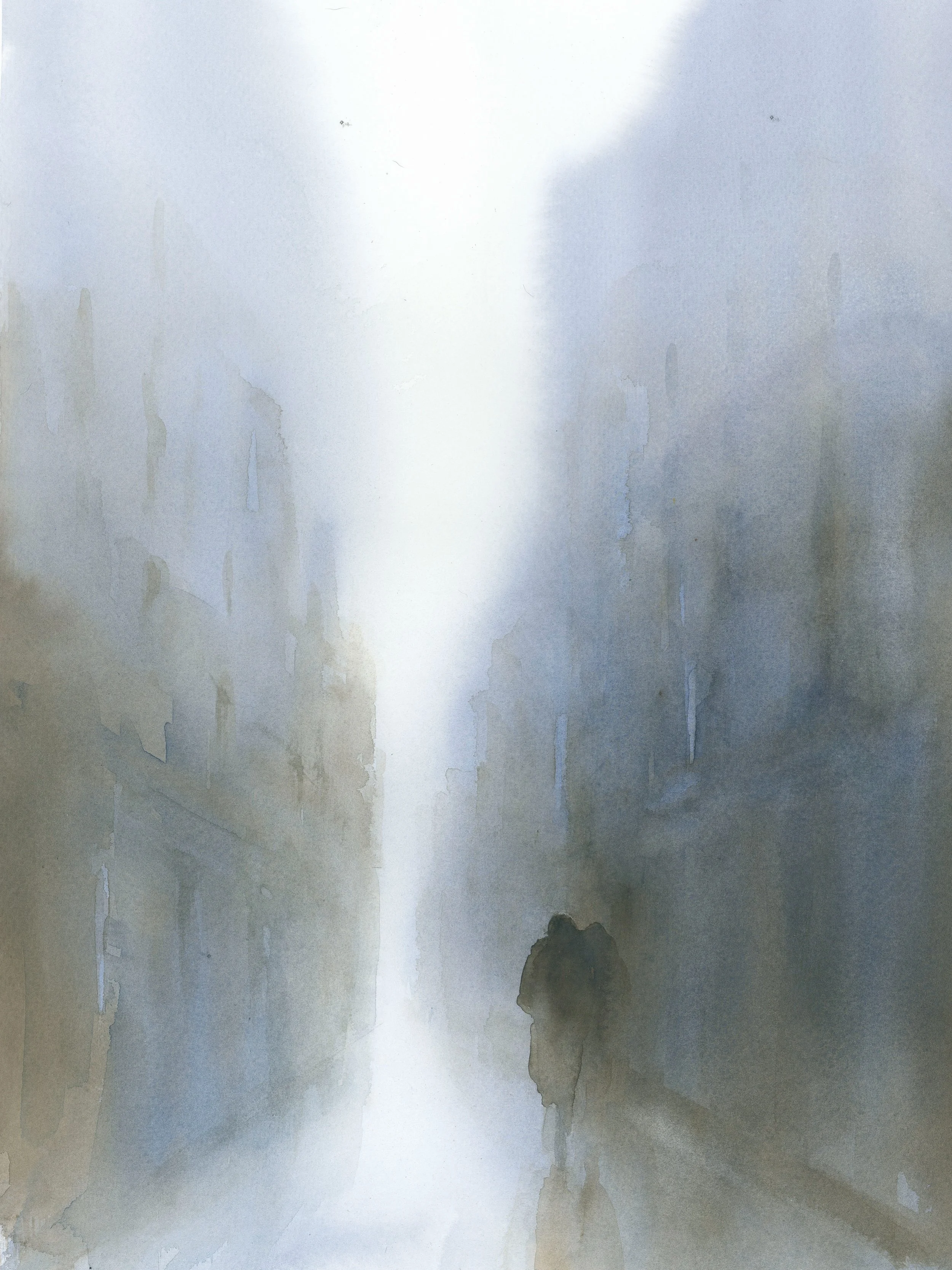 The rain finally came to town and man it&rsquo;s good to be out of that heatwave, we&rsquo;re built for cooler temperatures up here 😅
.
.
.
.
.
.
#watercolor_art
#worksonpaper
#landscapeartist