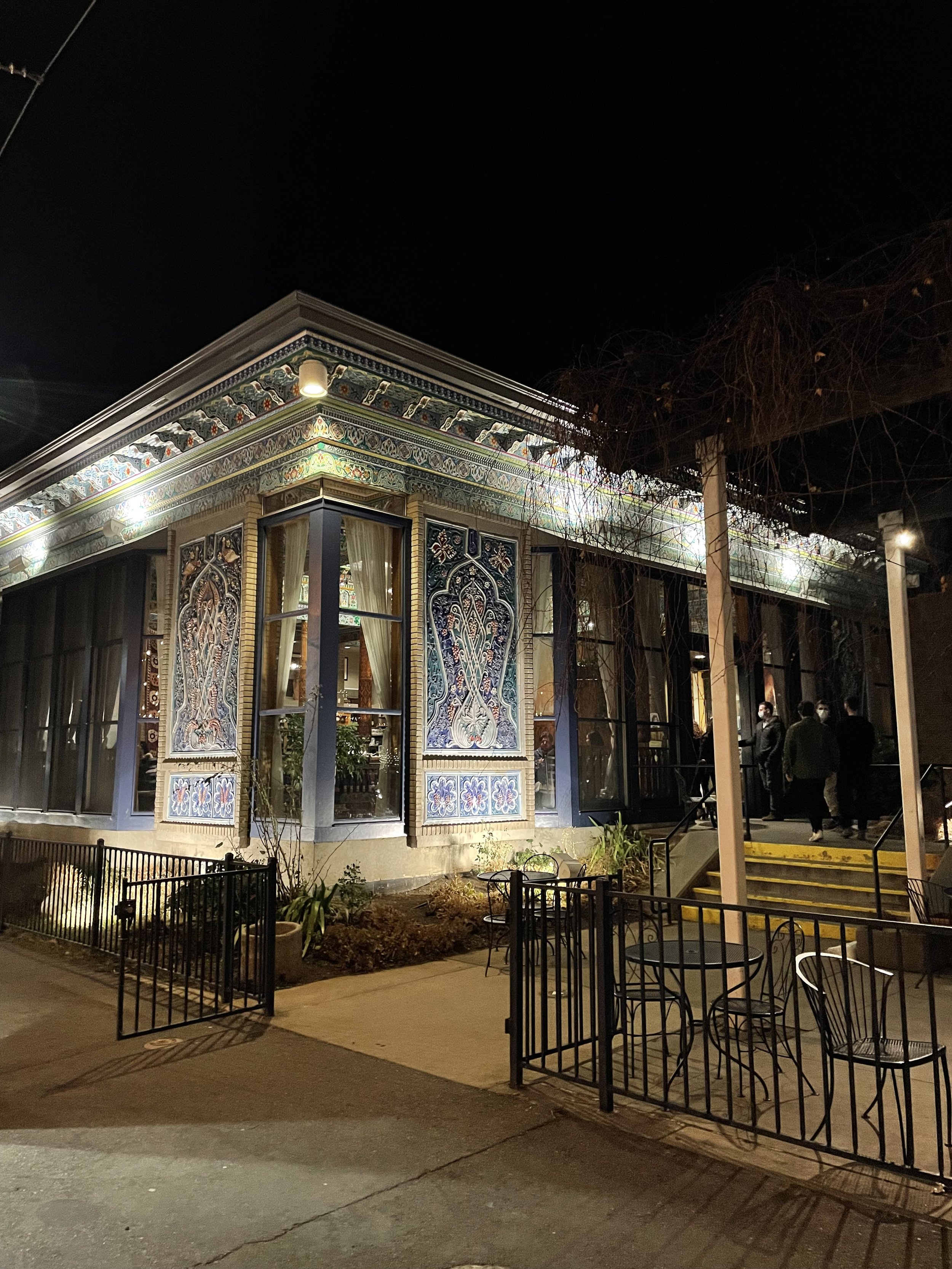 Teahouse at Night