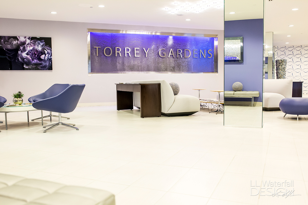 Torrey Gardens Luxury Apartments Ll Waterfall Design Custom