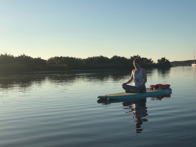 Koastal Paddleboard Yoga Morning Om