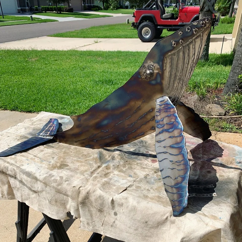 Locally Made Whale Sculpture