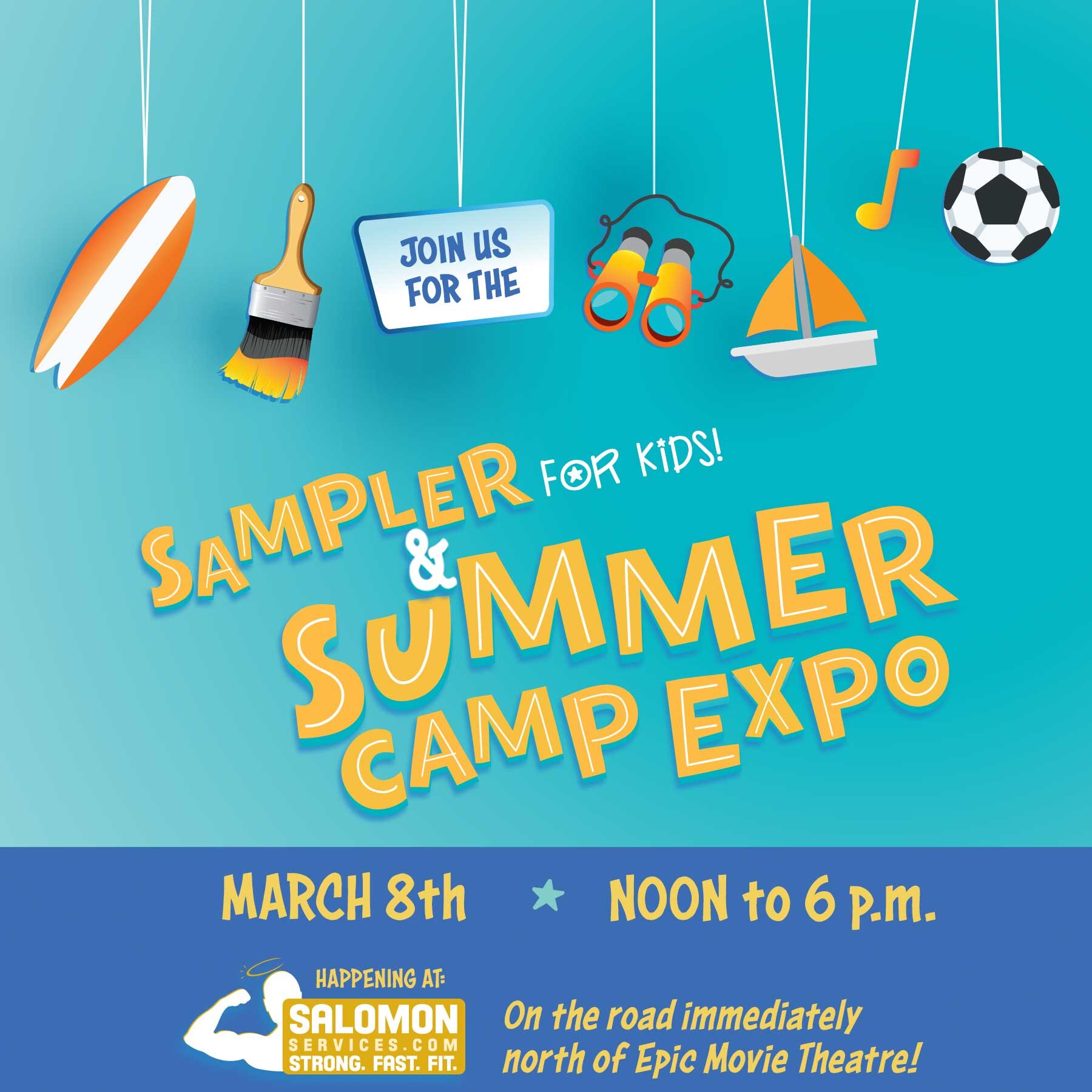 Sampler for Kids and Summer Camp Expo