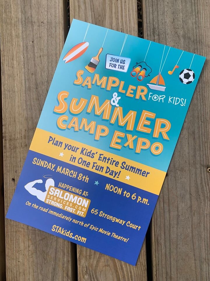 Summer Camp Expo Event Poster
