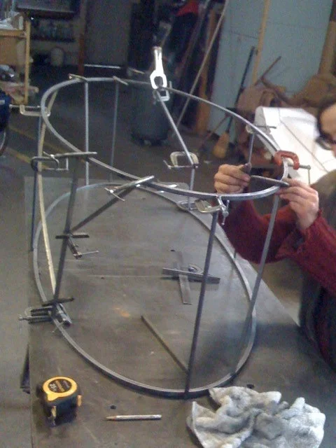 Handcrafted production at Ted Boerner Furniture