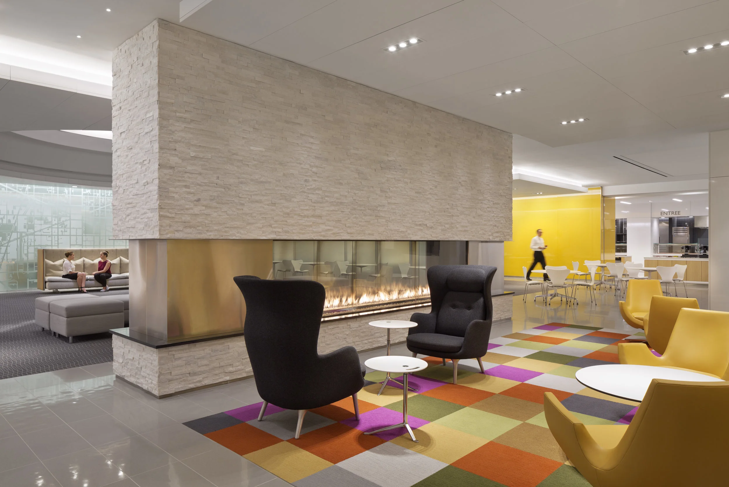 Original pieces in the Sidley Austin LLP offices. Photo: Michael Moran