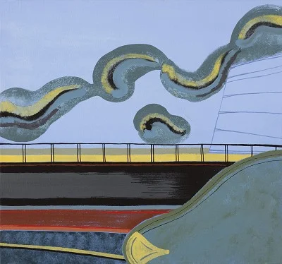 Westfield (144), acrylic on canvas, 42 x 45 cm, 2014