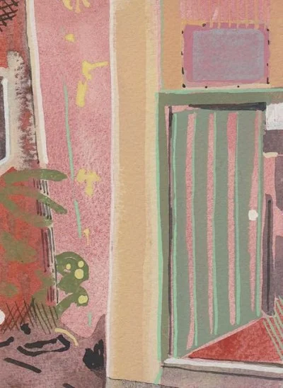 Doorway (214), gouache, 15 x 10, 2013 