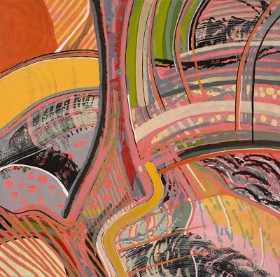 Holland Park (283), acr on canvas, 41.2 x 42 cm, 2013