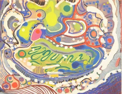 Sensations (3), acrylic on canvas, 34 x 46 cm, 2011