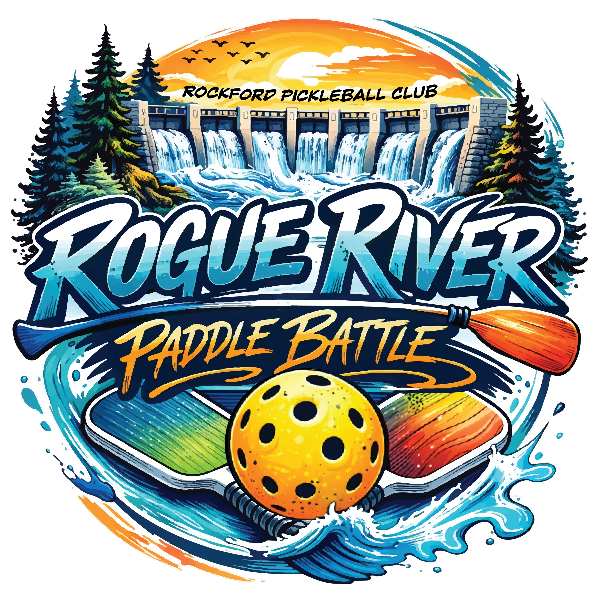 Rogue River Paddle Battle