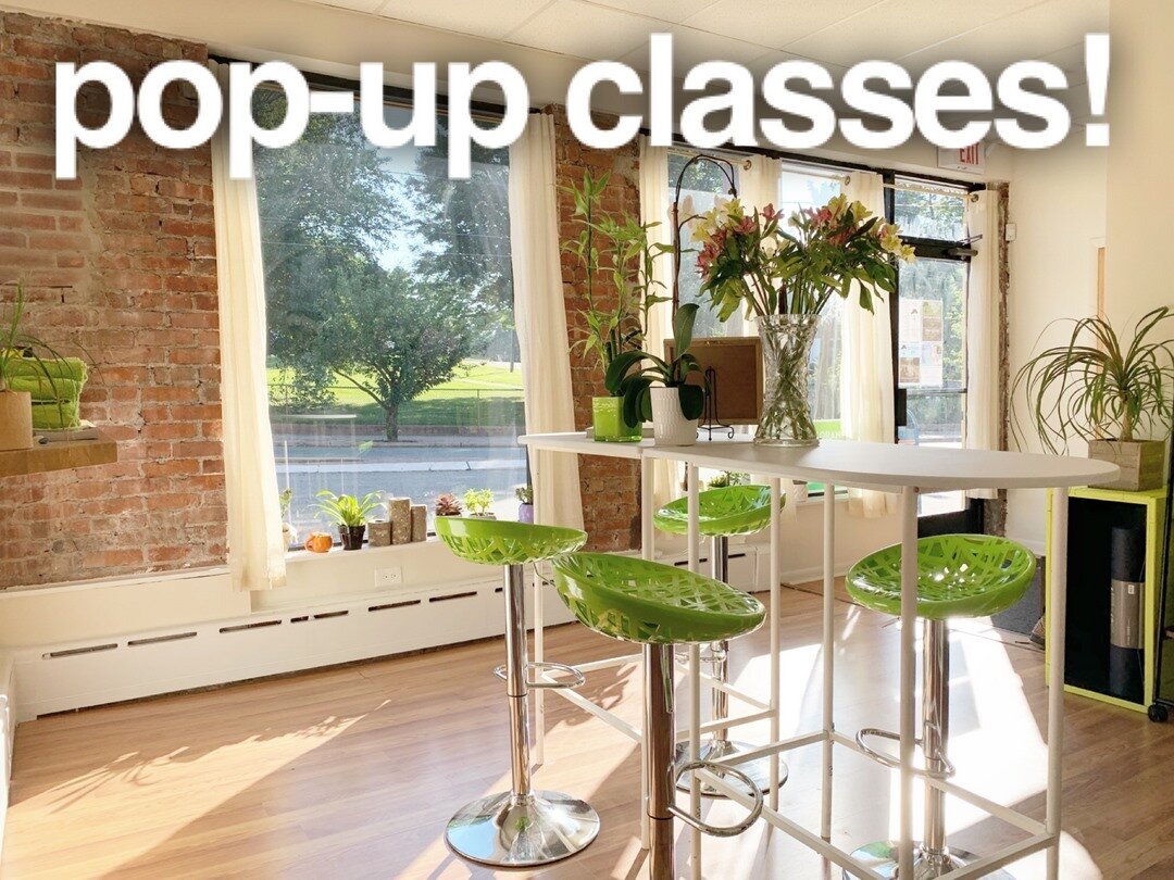 We have been waiting months for Spring and this week we are getting our first peek of it! As the weather warms up we will be adding pop up classes both indoors and outdoors! Keep checking Instagram and MindBody so you don't miss them! See below for our first two indoor pop up classes this week!????????? ????????? Upcoming Pop Ups!????????? - Tuesday 3/9 6pm Indoor Flow????????? - Friday 3/12 4:30pm Indoor Flow????????? ????????? These classes will also be offered on livestream! ????????? Please see below for important information on indoor classes! 1. Masks are required at all times inside, including while practicing.????????? 2. Pre-Registration is REQUIRED.????????? 3. Class size is limited to 5 people.????????? 4. $16 drop in or use your 5/10 packs or $99 unlimited. 5. If you sign-up but don't show up, or cancel less than 4 hours before class, you will be charged $16, no matter what package you have. 6. When signing up, please make sure you choose the right option for you: INDOOR o