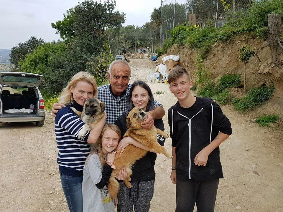 Bozo and Pipi in Crete