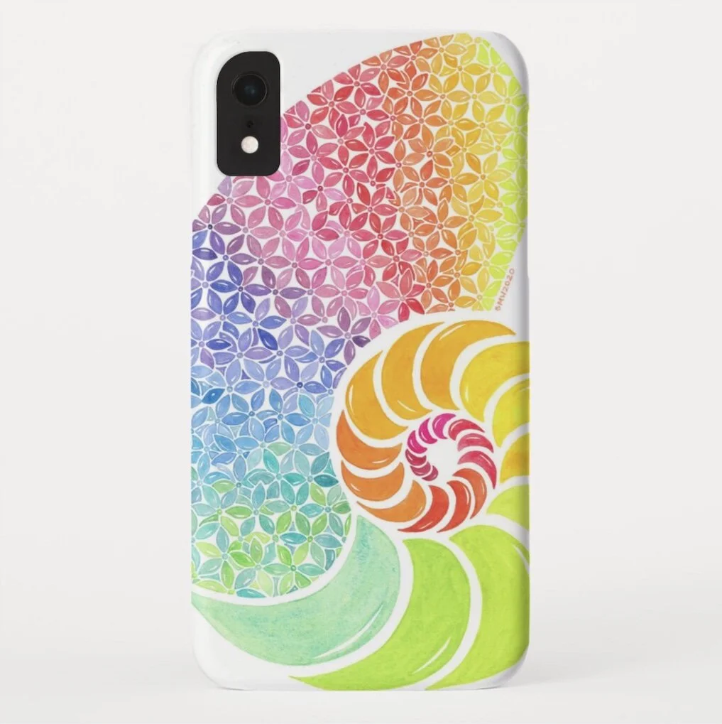 Nellie the Nautilus Cell Phone Case