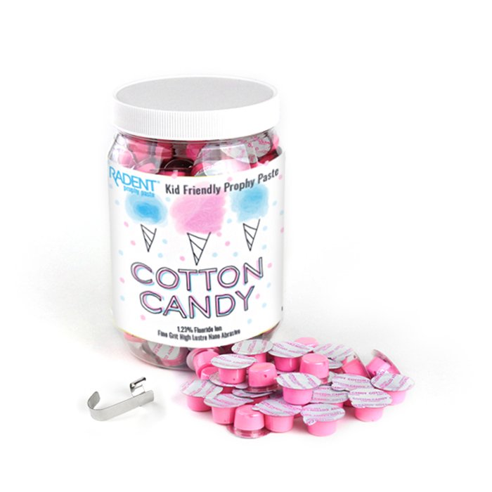 Radent® Prophy Paste Cotton Candy For Kids Fine Grit 200 Pack