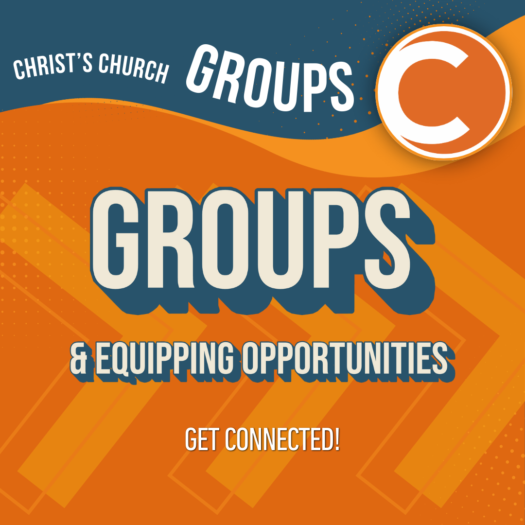 Groups &amp; Equipping Opportunities
