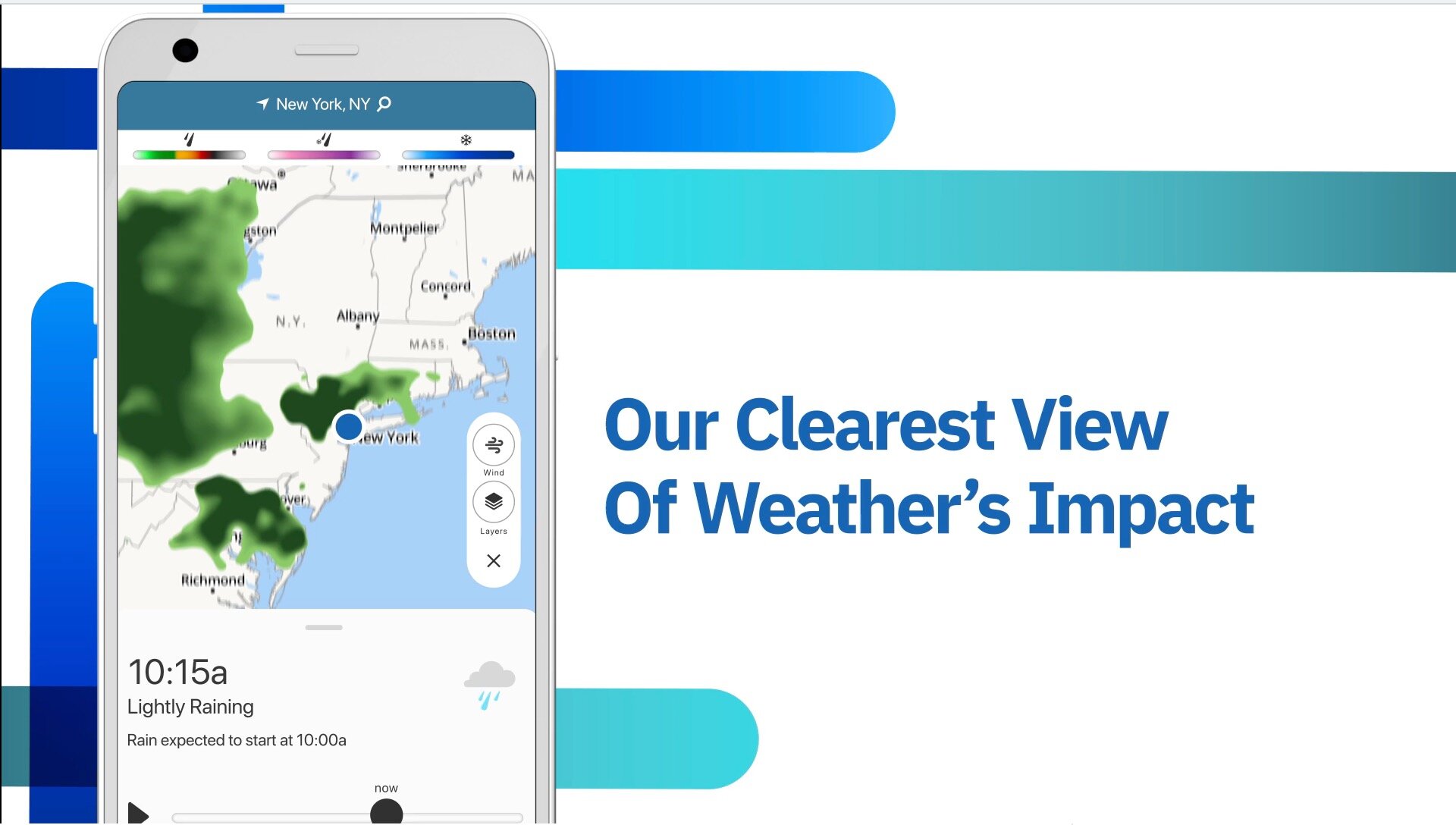 IBM + The Weather Channel 'Premium Radar'