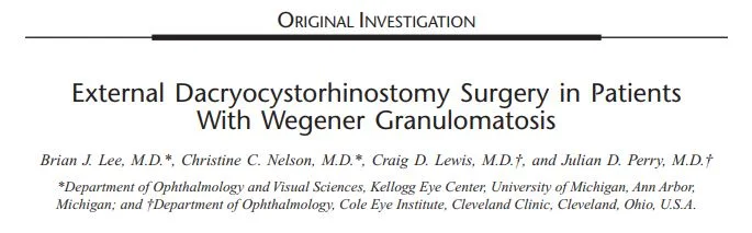    Ophthalmic Plastic and Reconstructive Surgery  , 2012 