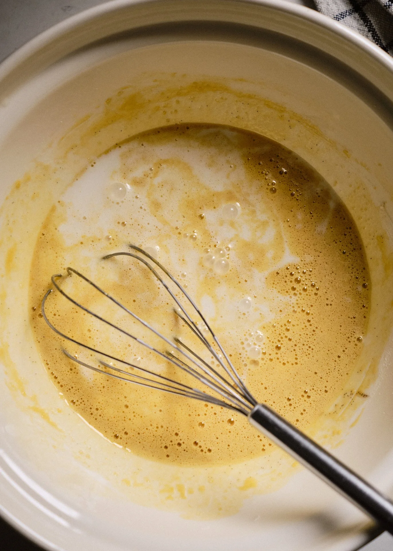 Oat crêpe batter