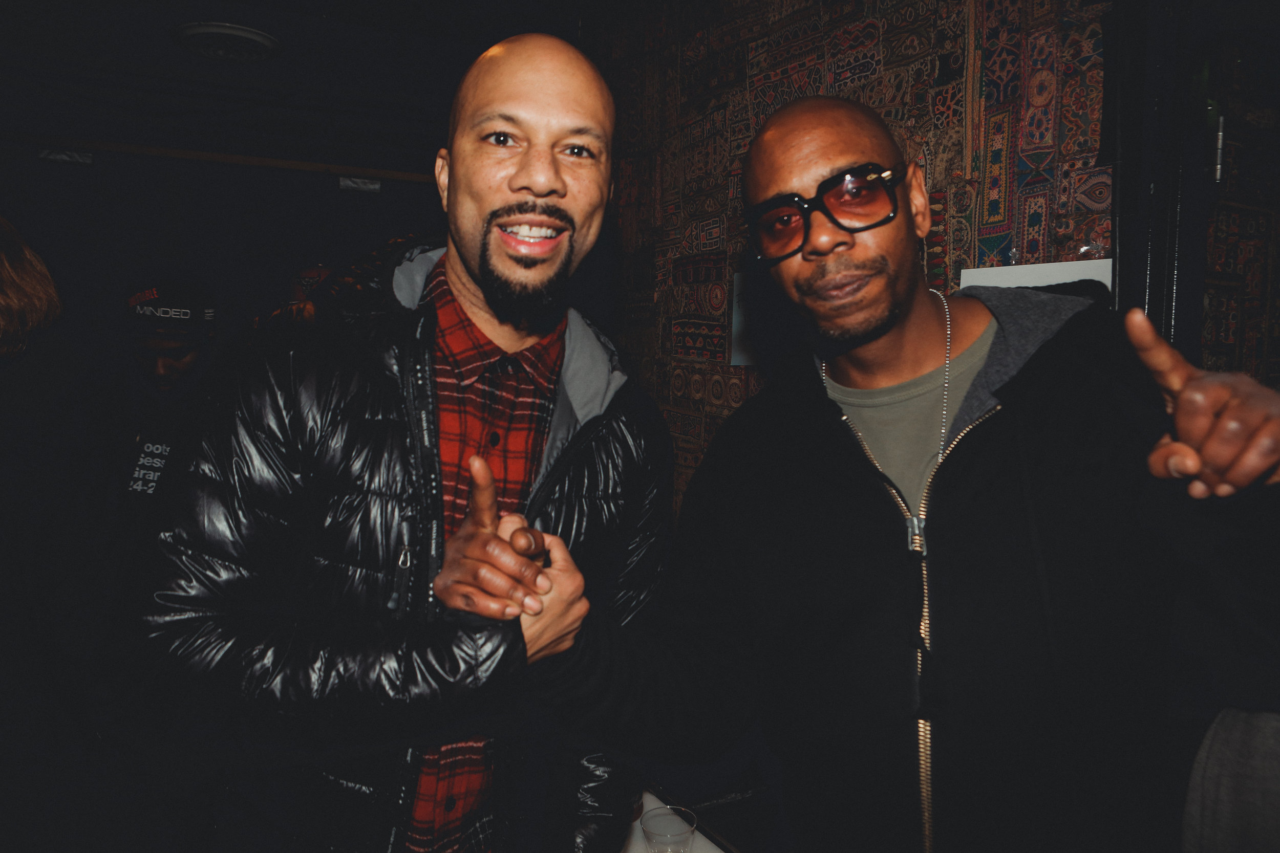 Common & Dave Chappelle. NYC. 2018
