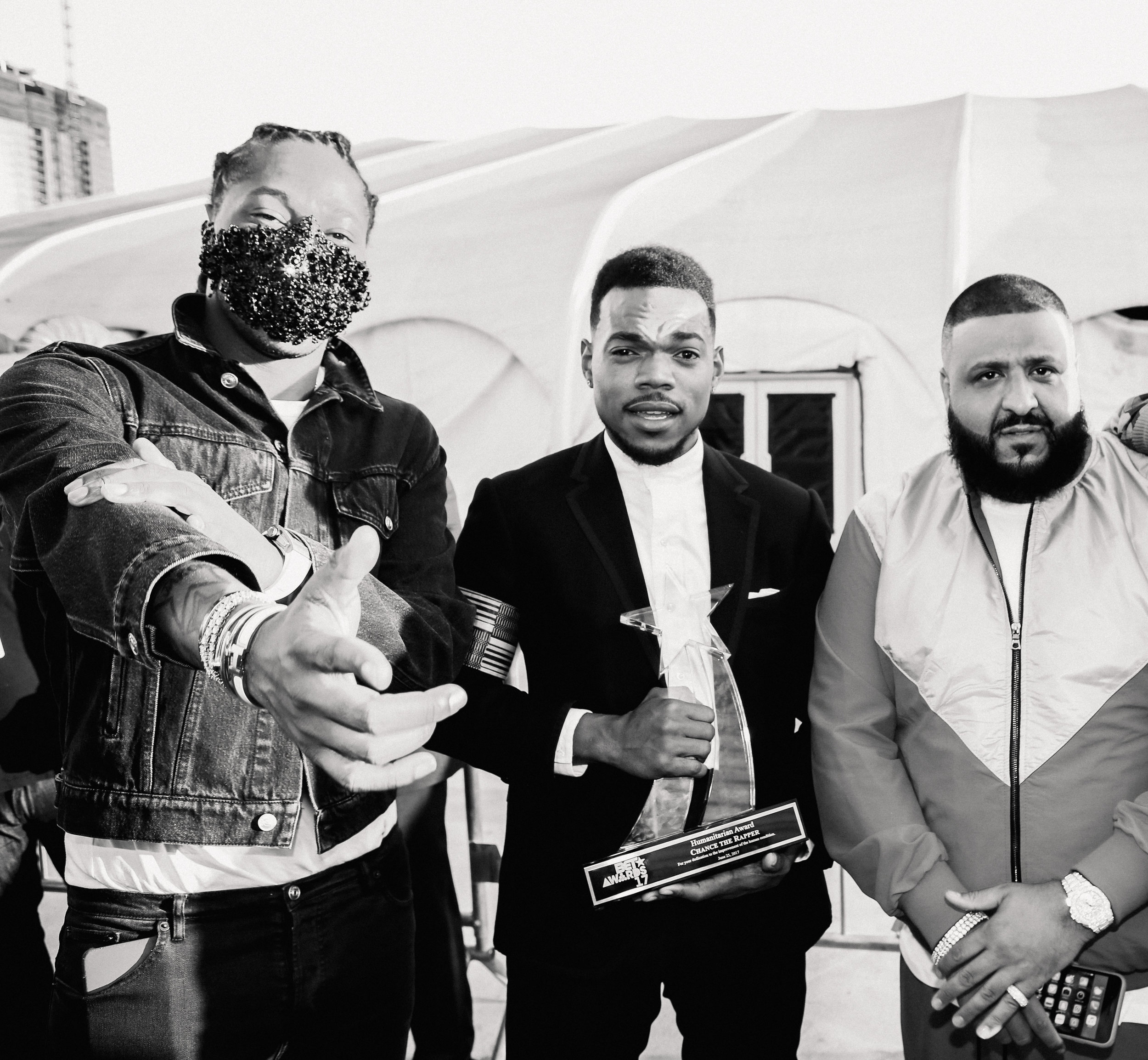 Future, Chance the rapper & DJ Khalid. LA. 2017