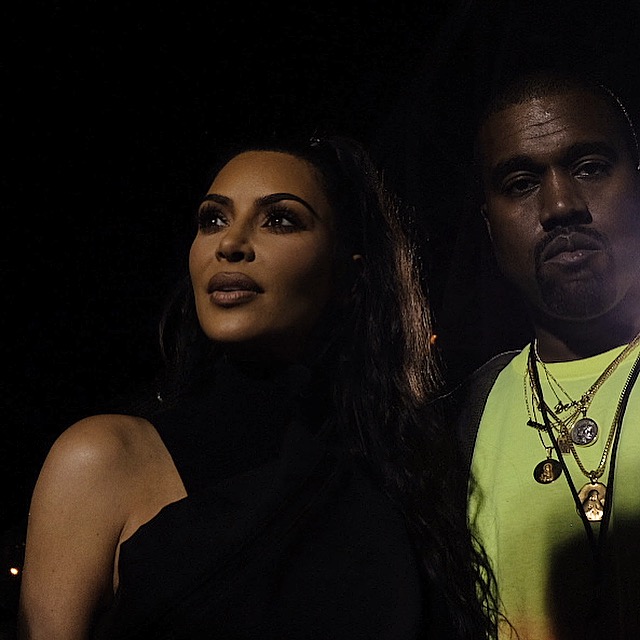 Kim Kardashian & Kanye West. Queens. 2018