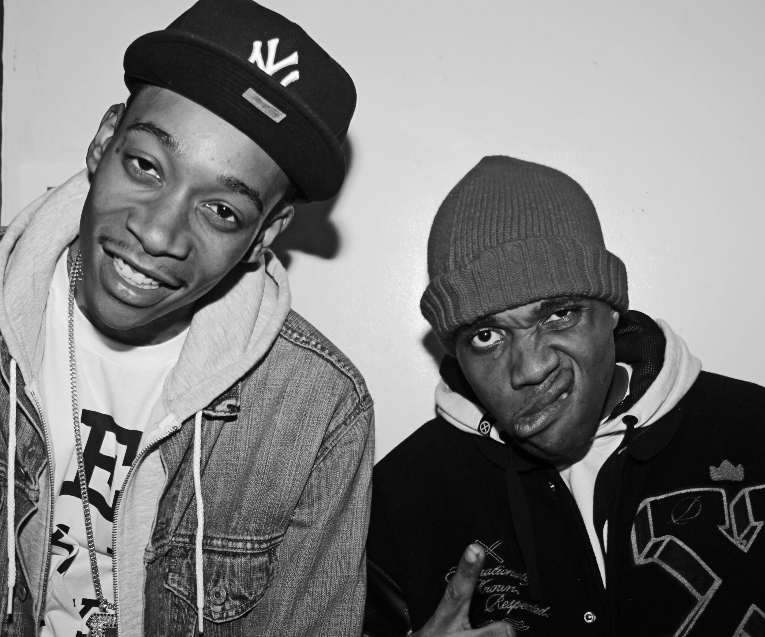 Wiz Khalifa & Currensy. NYC. 2009.