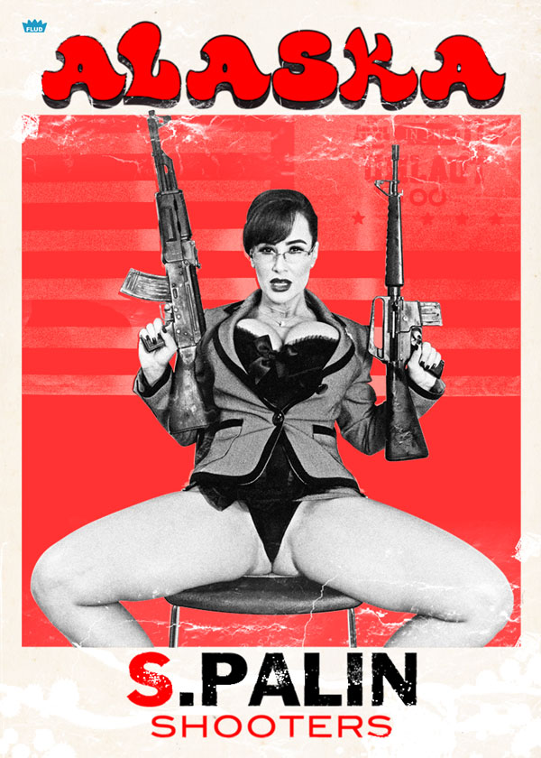 Lisa Ann x Mel D. Cole x Flud calendar/trading cards